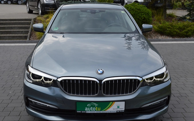 BMW Seria 5 cena 107800 przebieg: 151211, rok produkcji 2017 z Oleszyce małe 781